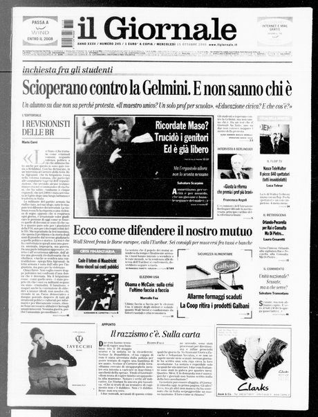 Il giornale : quotidiano del mattino